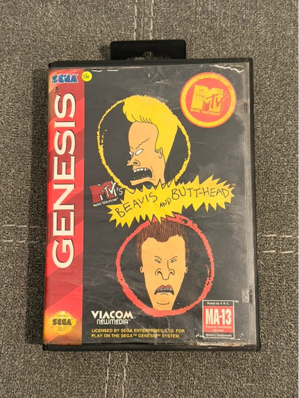 Beavis and Butthead for Sega Genesis